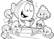 Bubble guppies coloring book