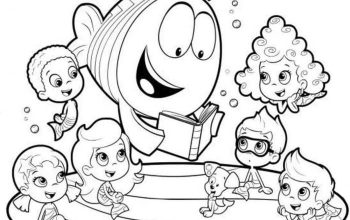 Bubble guppies coloring book