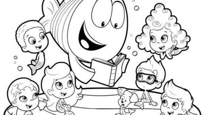 Bubble Guppies Coloring Book A Comprehensive Guide